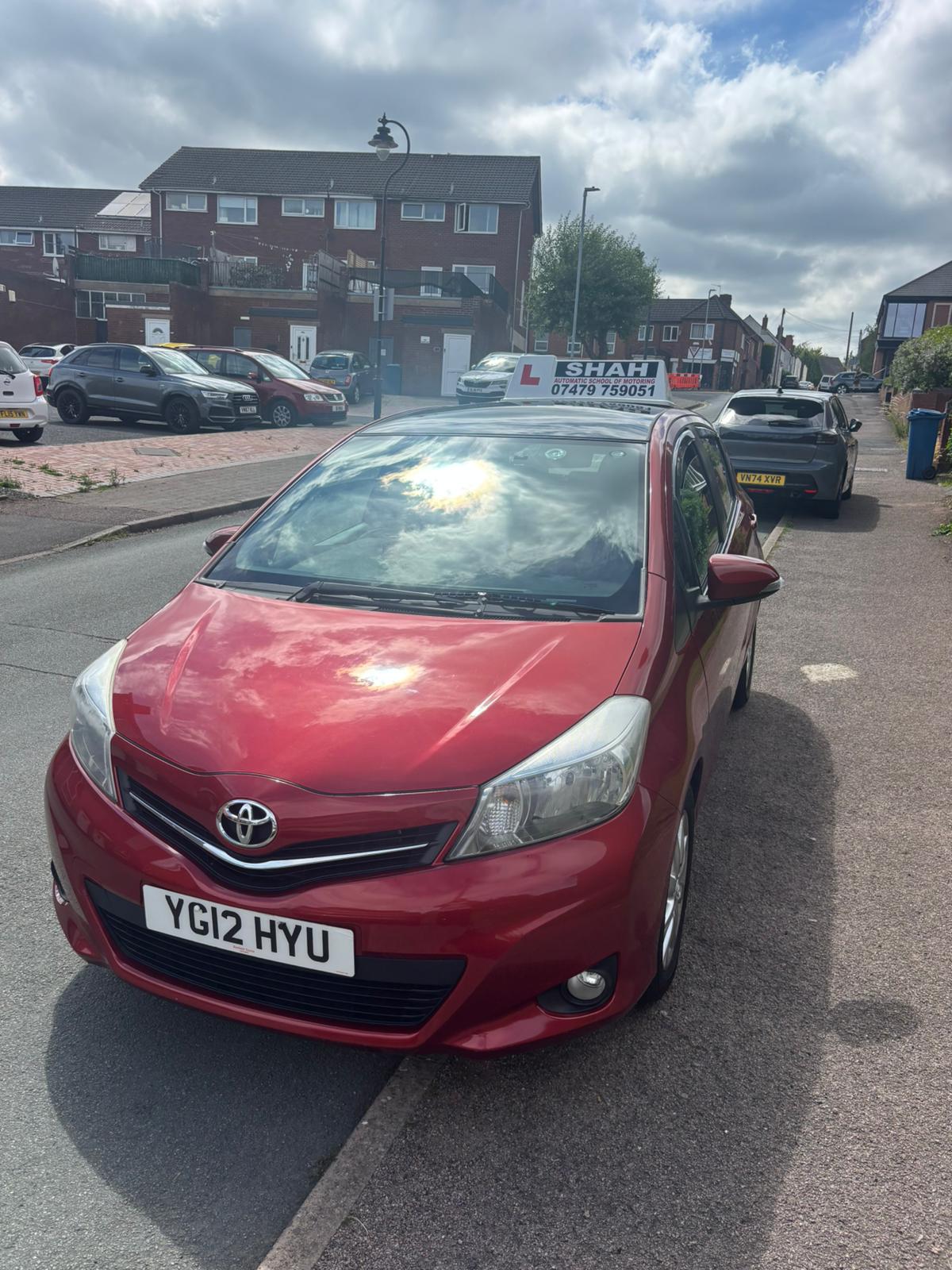 Driving instructor car
